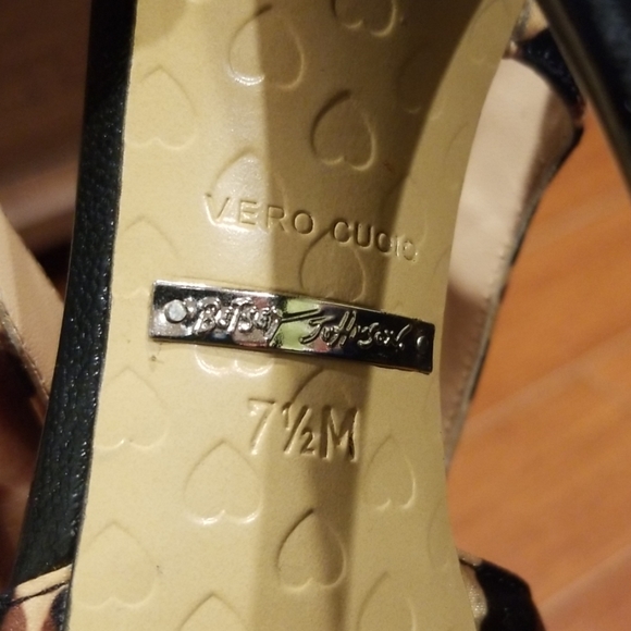 Betsy johnson leopoard sandals - Picture 5 of 5